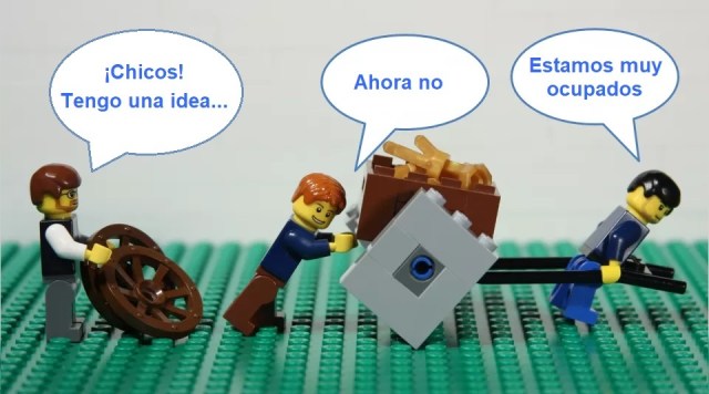 Estamos muy ocupados